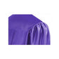 Shiny Purple Bachelors Graduation Gown - College & University