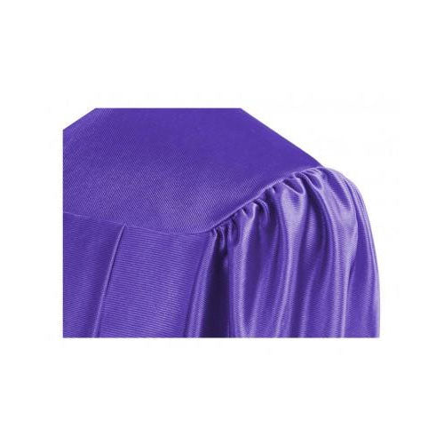 Shiny Purple Bachelors Graduation Gown - College & University