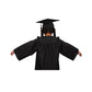 Child Matte Black Cap & Gown - Preschool & Kindergarten