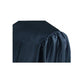 Shiny Navy Blue Bachelors Graduation Gown - College & University