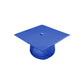 Child Shiny Royal Blue Graduation Cap & Gown - Preschool & Kindergarten