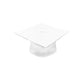 Matte White Bachelors Cap & Gown - College & University