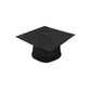 Deluxe Black Bachelors Graduation Cap & Gown - Collegiate Regalia