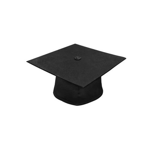 Deluxe Black Bachelors Graduation Cap & Gown - Collegiate Regalia