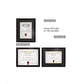 Certificate Document Recycled Polystyrene Frame with Black Gold Double Mat for 8.5"*11" - 2 Colors Available