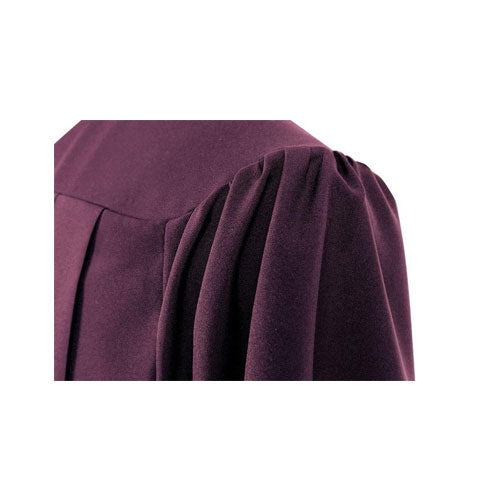 Matte Maroon Bachelors Cap & Gown - College & University