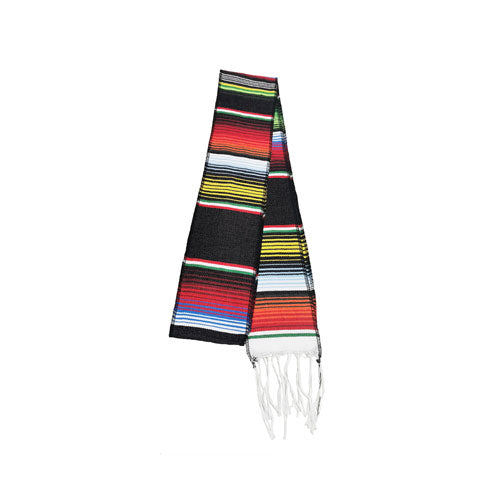 Black Mexican Serape Graduation Stole/Sash