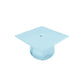 Shiny Light Blue Bachelors Cap & Gown - College & University