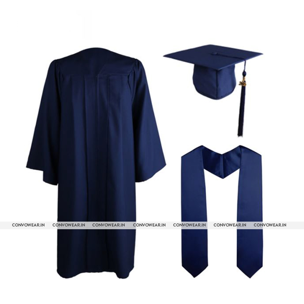 Buy BookMyCostume Blue Graduate Convocation Graduation Day Gown Kids &  Adults Fancy Dress Costume 14-16 years/Adult M-L Online at Lowest Price  Ever in India | Check Reviews & Ratings - Shop The World